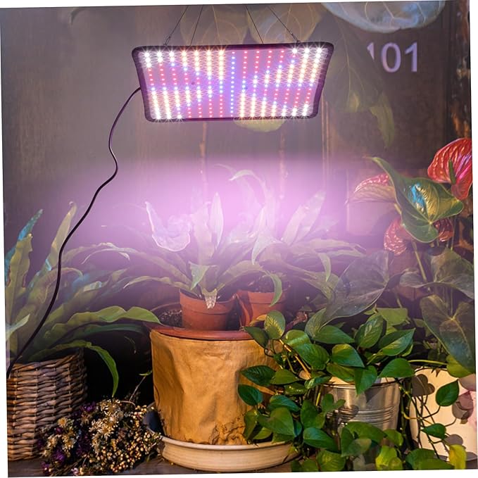 VICASKY 1set Led Dimmable Plant Growth Light for Indoor Plants Hydroponics and Greenhouse Use Us Simple Installation LEDs