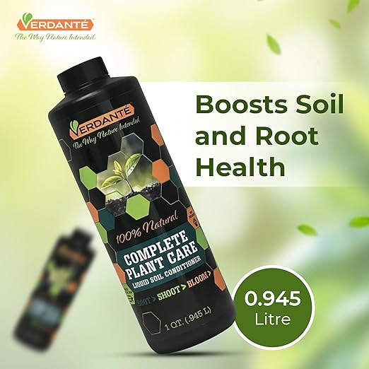 Complete Plant Care Liquid Soil Conditioner – Improve Lawn &amp Garden Health - Versatile Soil Conditioner for Lawns &amp Gardens - Simple Lawn and Garden Solutions - 2 Qt.