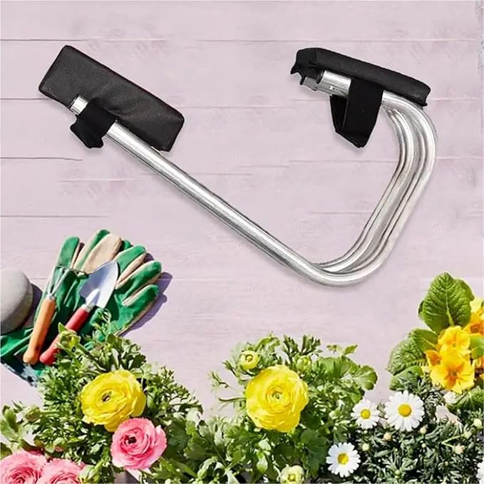 Garden Kneeler Seat 1PC Portable Garden Knee Seat Protecting Knees Stool Chair Wearable Kneeling Pad Labor-Saving Tools for Farm Work