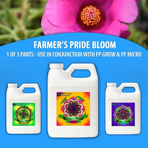 Blue Planet Nutrients - Farmer's Pride Bloom Fertilizer Gallon