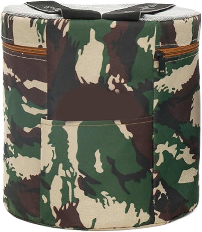 NIDONE Garden Stool Heavy Loading Gardening Stool with Elastic Band 10-inch Portable Wearable Chair with Removable Cover Side Pocket