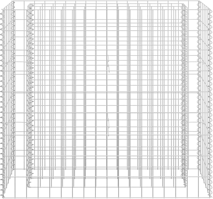 Gabion Raised Bed Galvanized SteelRaised Beds Raised Garden Boxes Planter Boxes Outdoor Outdoors for VegetablesFlowersHerbs 35.4x11.8x35.4
