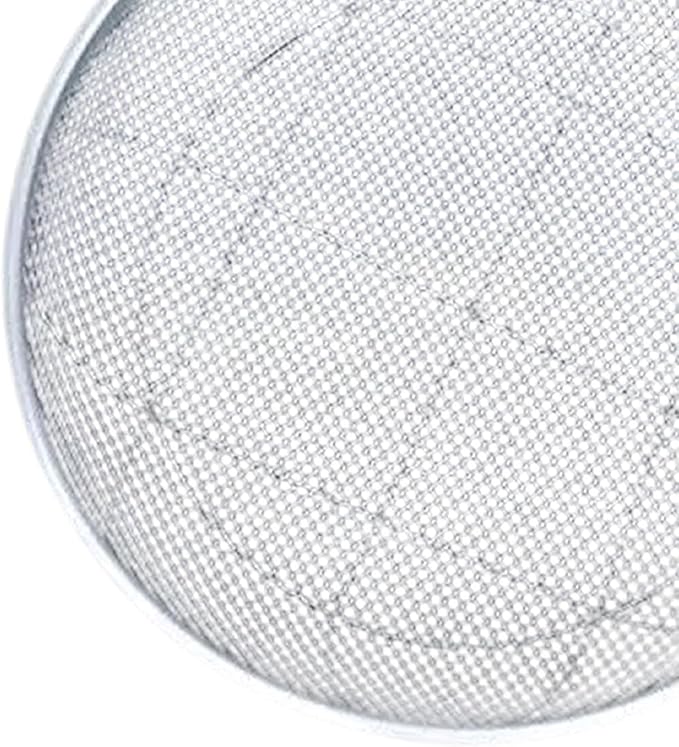 Generic Soil Sieve Gardening Sifter Sturdy Multipurpose Hand Tool Metal Garden Mesh Sieve Rock Sifter for Gravel Bonsai Filtration 2mm Hole