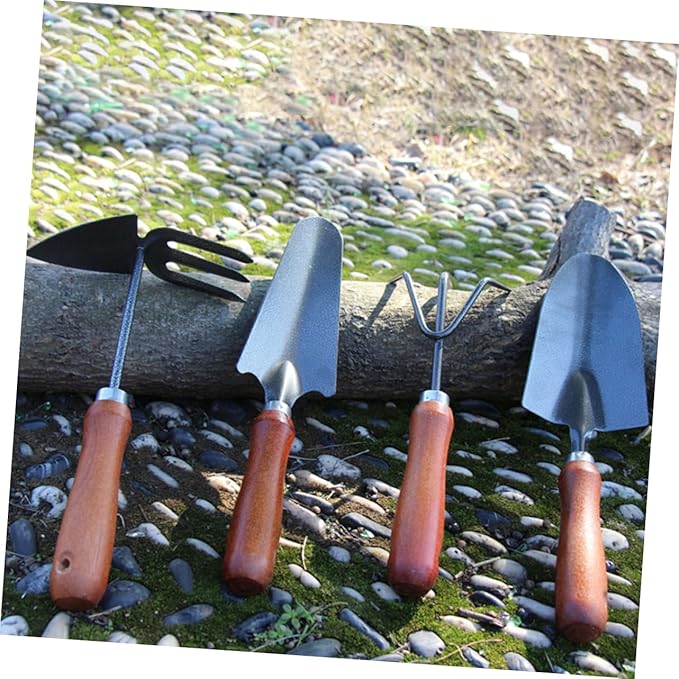 Garden Tools Set Gardening Tools and Supplies Trowel Shovel Rake Digging Weeding Gardeners