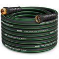 Heavy Duty Garden Hose 75ft NON-EXPANDABLE Flexible Water Hose Kink Resistant Lightweight Hybrid Hose Leakproof Hose Male to Female Fittings