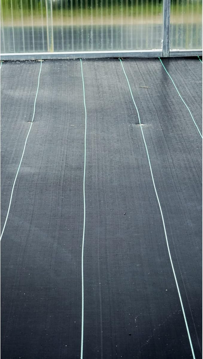 RSI Commercial Landscape Fabric - All Weather Weed Barrier Ground Cover 10Ft X50Ft