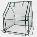 Gardzen Mini Greenhouse with Mesh Cover Portable Outdoor Greenhouse Enhanced Ventilation Ideal for Spring Summer &amp Fall 36.2(L) x36.2(W) x42.5(H)