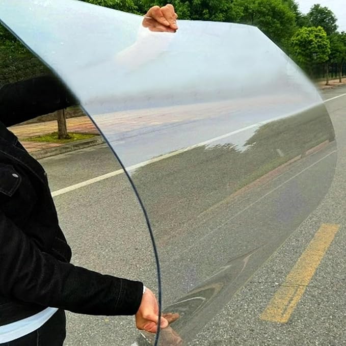 High-Definition Transparent Polycarbonate Panel partition Outdoor-Specific Endurance Polycarbonate Sheet(6 x23ft)