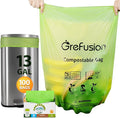 Compostable BagsTrash bags 13+ gallon tall kitchen Compostable Trash Lawn &amp Leaf Yard Waste BagsKitchen Compost Trash Bin CompatibleExtra Thick1.01 MillsCertified by BPI and OK Compost