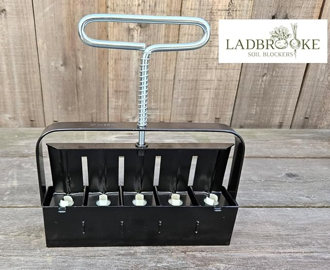 Ladbrooke Genuine Soil Block Maker - Mini 5 Hand Held Made in England