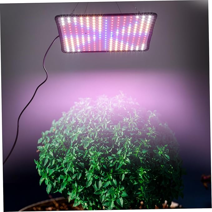 GALPADA Led Hanging Grow Light for Indoor Plants Full Range Dimmable Plant Growth Lamp with Hooks and Chains Lightweight for Photosynthesis and Indoor Growing