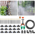 Automatic Drip Irrigation System Automatic Irrigation Equipment Set Automatic Drip Irrigation Kit Suitable for 1/2 and 3/4 Faucets Full Coverage Smart Timer 1Sec - 300 Min 40m