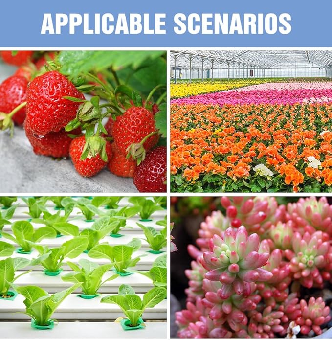 200W Compact Sun-Replicating LED Plant Light with 156 Long-Lifespan Energy-Saving Lamp Beads UV&ampIR Integrated100-277V Wide Voltage US Plug for Desktop PlantingSucculents Seedlings&amp Mini Hyd