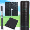 Fabric Weed Barrier Fabric Dual-Layer Premium Geotextile Mulch for Landscaping Weed Block Control Gardening Mat Fabrics Ground Cover for Garden Raised Bed (Size : 1.52 * 200m/5 * 656ft)