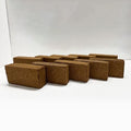 Best Coco Peat - Premium Coconut Coir Pith 10 Brick Pack 650gm/1.4 Lbs Block | 100% Organic | Expands Approx 2.3 Gallon | Lowest EC and Ph Balance