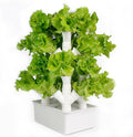 Vertical Grow TowerVegetable Plant Tower2/3/4 Columns Hydroponic Growing Kit Hydroponic Tower Grow SystemGift for Gardening Lover - Home Grow HerbsVeggies &amp Fruit16/24/32Holes16Holes