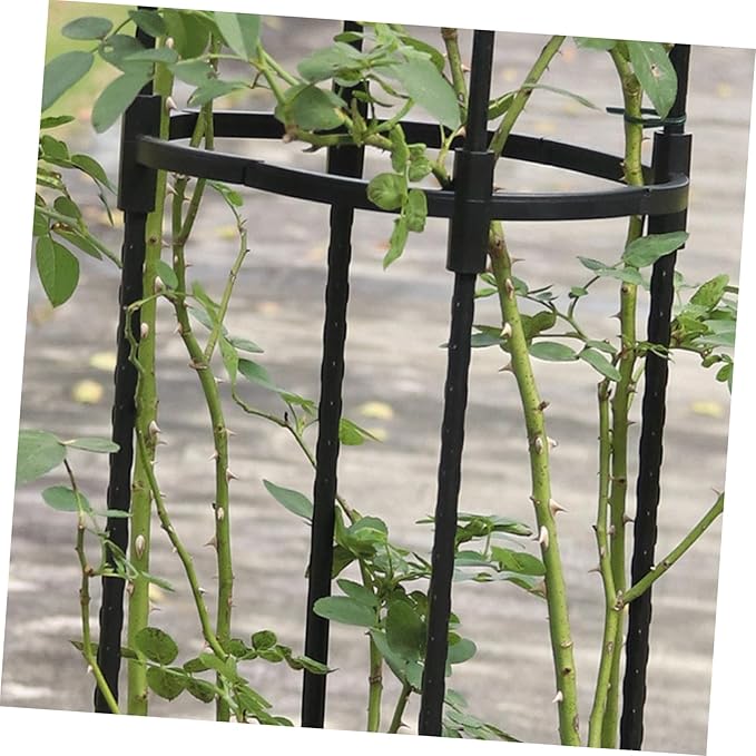 Plant Climbing Trellis Plants Garden Arch Trellis Metal Garden Trellis Garden Obelisk Trellis Indoor Plant Trellis Tomato Trellis Black Pp