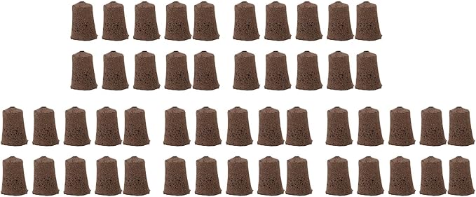 50PCS Seedling Block Compressed Nutrient Block Potting Soil Discs Pellet for Promotes Vegetables and Flowers Growth (HRD-TN0719)