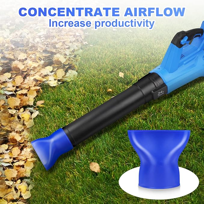 Leaf Blower Tip Nozzle for Kobalt 24V for KHB 4124B-03 24 Volt - Only Flat Nozzle