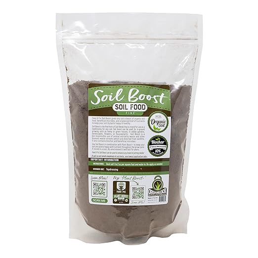 Soil Boost Fine Fertilizer Plant Food for Organic Growing 2 Pound Bag