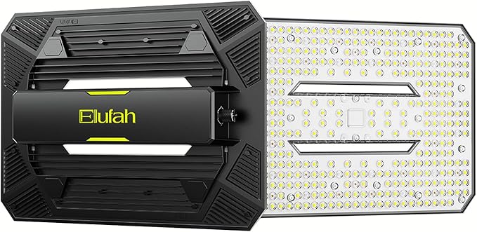 UAP1200 LED Grow Light for Indoor Plants 120W Plant Lights with Commercial Full Spectrum Dimmable High Efficiency Deeper Penetration Growing Lamps for Seedlings Veg Bloom in 2x2 3x3 Grow Tent