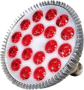 E27 LED Plant Grow Light 54W Par38 Full Spectrum Phyto Grow Box for Flower Seed Growth Hydroponics Veg Growing (Color : 18red 660mn)