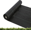 Folded Ground Cover MembraneWeed Membrane Weed Barrier Fabric Weed Control Fabric Ground Cover Membrane Garden Landscaping Fabric for Gardening Farming Agriculture(1.2x15m)