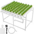 Hydroponic Growing Pipe Kit 36/54/72/90/108 Holes Sites 1 Layers to 4 Layers Planting Sites Grow Box Water Culture System (Color : 1F 6Pipes 54 Sites) (1f 8pipes 72 Sites)