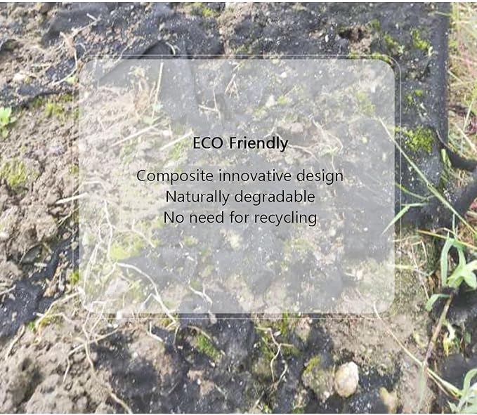 Weed Control Membrane Heavy Duty Weed Barrier Fabric Resistant Ground Cover Membrane Weed Membrane Fabric for Artificial Grass Patios Paths Flower Beds(Green1.2 * 1.2m-50pcs)