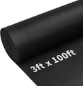 3x100ft Weed Barrier Fabric &amp Landscape Fabric5.8oz Heavy-Duty Non-Woven Ground Cover Easy Setup Weed Control Mat for Garden Yard Farm Orchard Fruit Trees