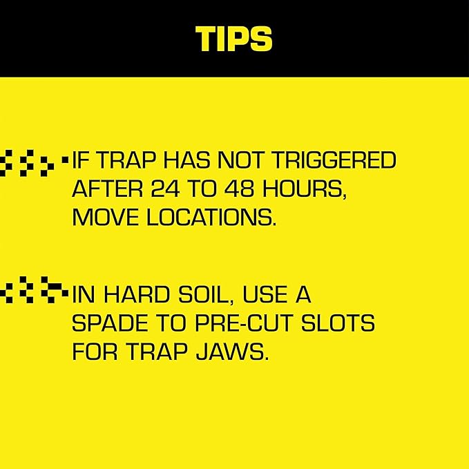 Tomcat Mole Trap Innovative and Effective Mole Remover Trap Kills Without Drawing Blood Reusable and Hands-Free 1 Trap