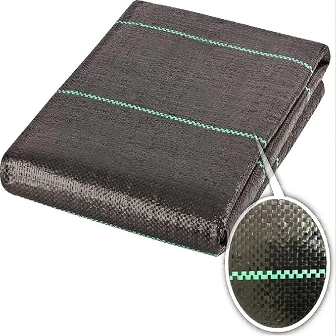 Weeds Barrier Landscape Fabric Woven Landscape FabricEasy Setup Weeds ControlWeeds Fabric 2 ft x164ft for Lawn Garden/757