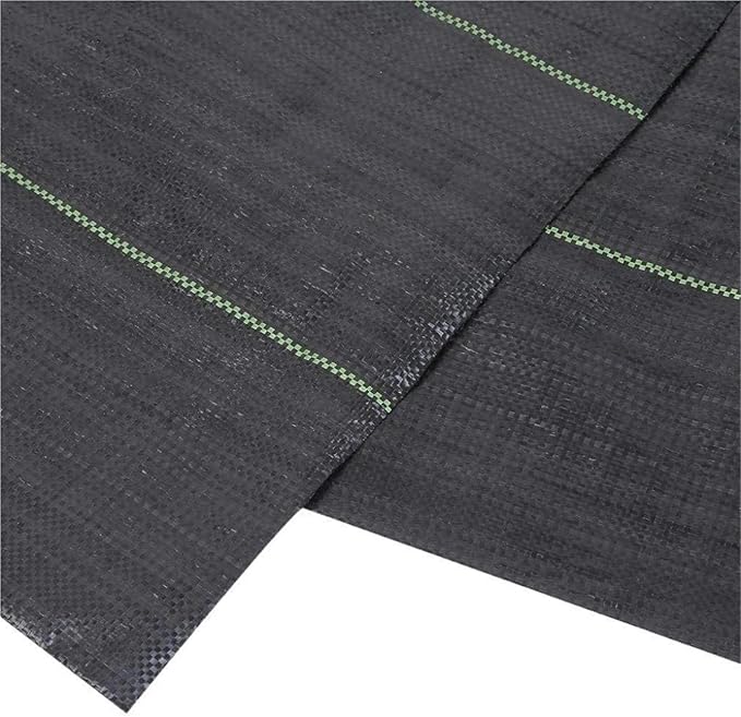 Weed Barrier Fabric 3.2 Oz. 5 Ft. X 10 Ft. Underlayment Fabric Weed Barrier for Vegetable Garden Landscape for Gardening