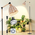 30W Standing Grow Light Plant Growth lamp 70 inch Indoor Full Spectrum Plant lamp 4000K Floor Standing Plant lamp Equipped with 24hour Cycle Timer Suitable for Medium and Large Plants