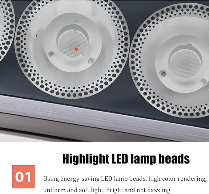 LED Beam Spotlight Rectangle Led Spot Lights IP65 Waterproof Wall Washer Light Outdoor Building Flood Lamp for Patio Hotel Villas Landscape Lighting(Red30W-220V)