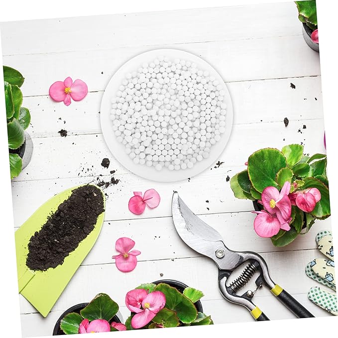 HANABASS 2Bags Bonsai Ceramsite Hydroponic Cultivation Soil Substrate for Indoor Plants Enhances Aeration Drainage Growing for Succulents