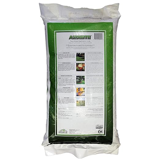 AZOMITE® Granulated Natural Trace Mineral Fertilizer &amp Soil Amendment – OMRI Listed® for Organic Use – Mined in Utah