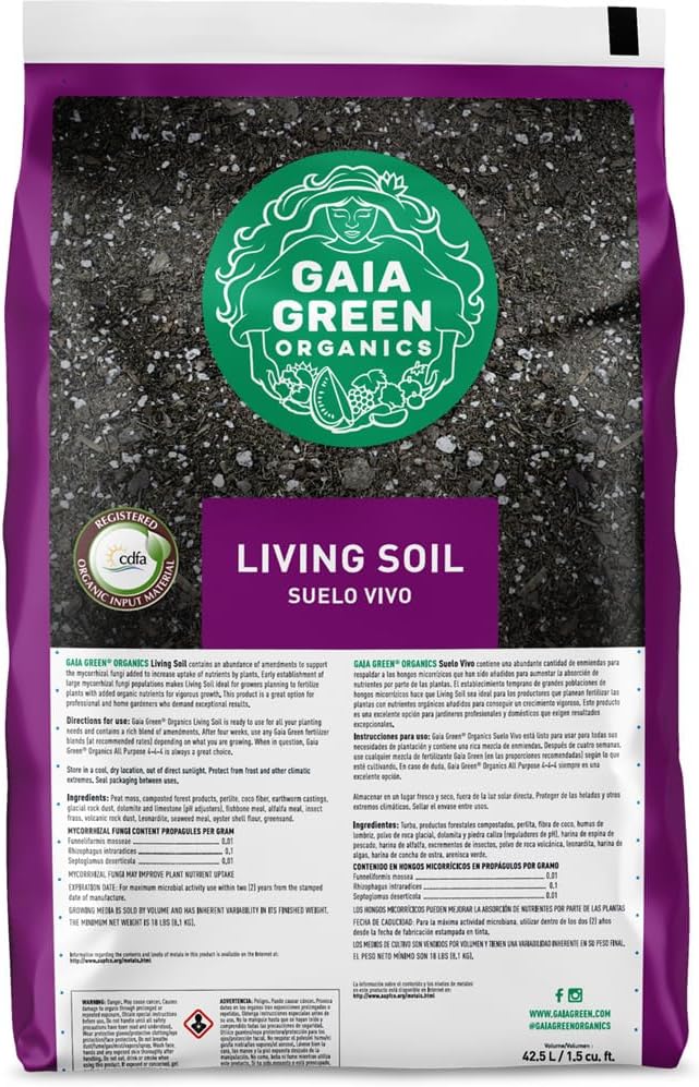 Gaia Green Organics Living Soil Organic Potting Mix 1.5 cu ft