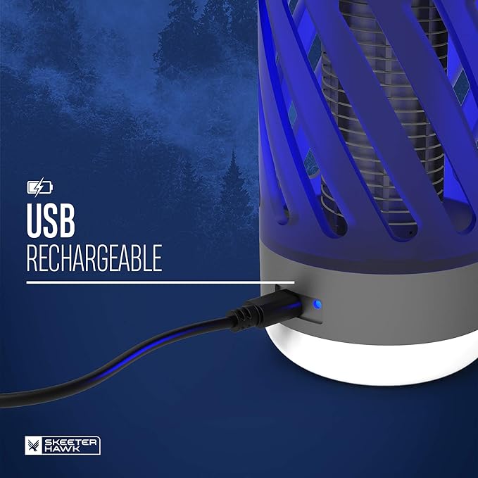 SKEETER HAWK Mosquito Zapper | Plug-In All-Natural Outdoor Bug Killer