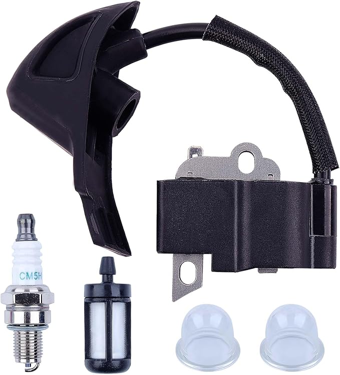 Ignition Coil Spark Plug Kit For Stihl BG56 BG86 BG86C BG56C SH56 SH86 SH56C SH86C Handheld Leaf Blower BR200 Backpack Blower 4241 1316 A 4241 1306 A 4241 1306 B 4241 1300 B 0000 1322 A