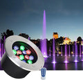 RGB LED Landscape Lights with Remote Control - IP67 Waterproof Adjustable Floor Spotlights