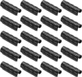 PATIKIL Greenhouse Clamp 60 Pack Plastic Garden Buildings Tube Clips Snap Hoop for 1 25mm Pipe Greenhouse Film Frame Sunshade Net Black