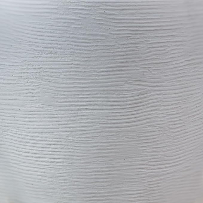Floridis Planter Set of 3 Outdoor/Indoor Plastic Resin (White)