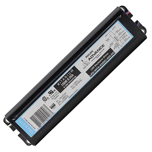 Advance LED-INTA-0350C-425-DO LED Driver 0-10V Dimming 120-277V:in 150W 120-425Vdc