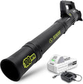 Sun Joe 24V-TB-LTE 24V Cordless IONMAX Compact Turbine Jet Blower 100 MPH Air Speed Battery and Charger Included