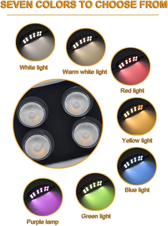 LED Solar Ground Lights Outdoor Ring Tree Ligh Yard Lighting Uplight Landscape Spotlights Made to Last(Purple LightPack of 4)