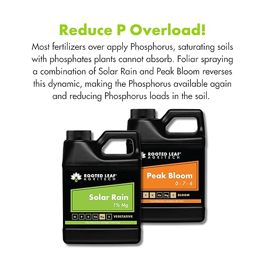 Peak Bloom - Carbon Based Liquid Flower Booster Fertilizer with Phosphorus and Potassium. Nutrition to Help Budding Plants Thrive Nutrients for Flowering Plant - Quart