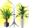 Grow Lights LED Grow Lights for Indoor Plants - Full Spectrum 150W 315 LEDs with Adjustable Tripod Stand and Timer