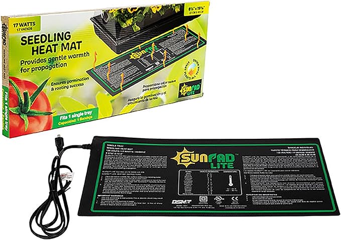 Sunpad lite Seedling Heat Mat 8.875 x 19.5