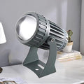 LED Beam Spotlights - LED Spot Lights IP67 Waterproof Narrow Beam Lights AC 220V Spotlight Led Beam Light Outdoor Wall Lamp Landscape Lighting 180° Adjustable Bracket LED Floor Lamp(Green5W)